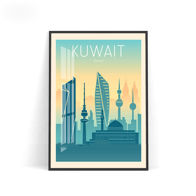 Poster | Resa Stadslängtan - Olika modeller/storlekar