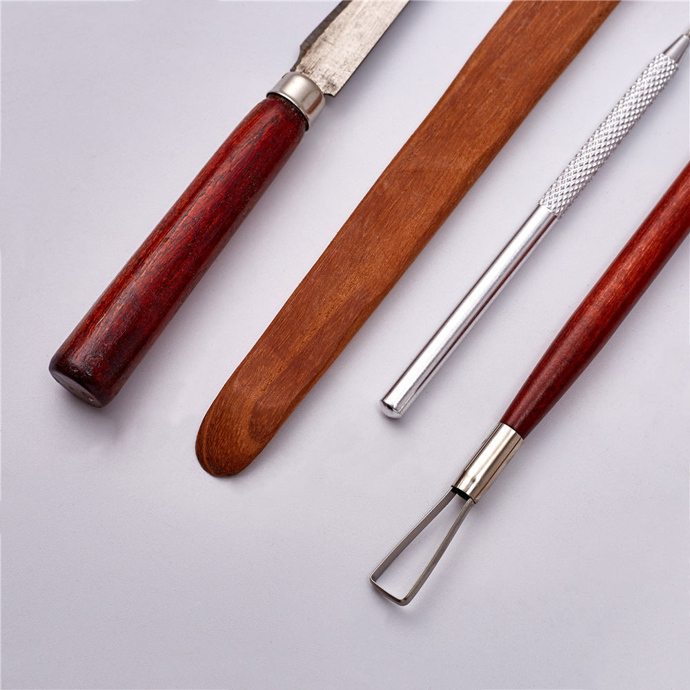 Keramik Konsttillbehör - 9 Delar Set