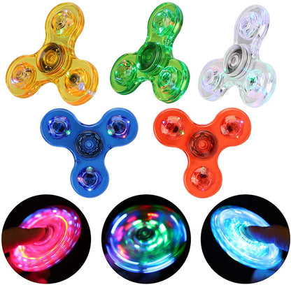 Fidget Spinner - Lyser vid rotation