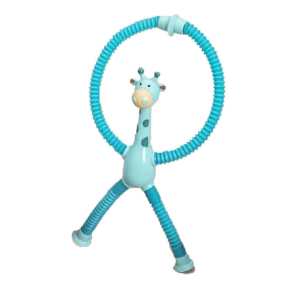 Giraff med poptuber - Anti-stressleksak