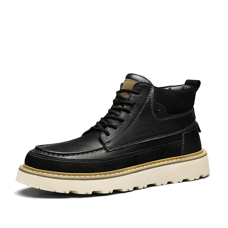 Retro Platform Low Martin Boots - Men's