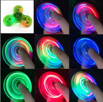 Fidget Spinner - Lyser vid rotation
