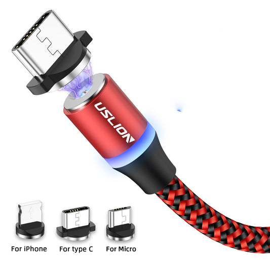 Magnetic Charging Cable - Micro, Lightning, USB-C