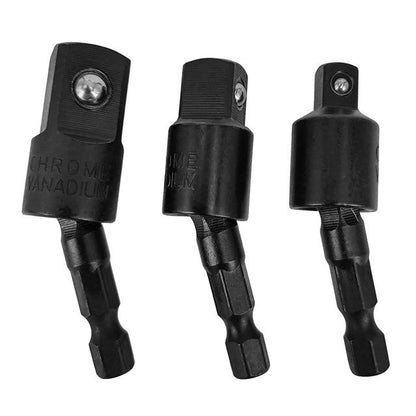 Universal 1/4" hex adapter - 1/2" 1/4" 3/8"