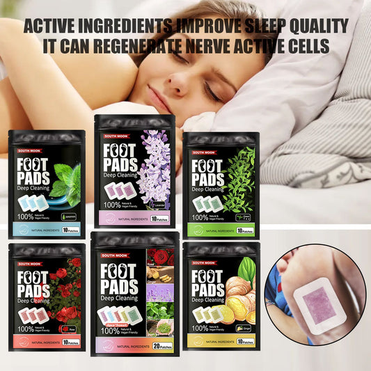 Deep Cleansing Foot Patches with Scent