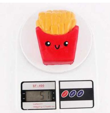 Squeeze Hamburgare, Sushi, Pommes - Anti-stressleksak