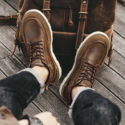 Retro Platform Low Martin Boots - Men's