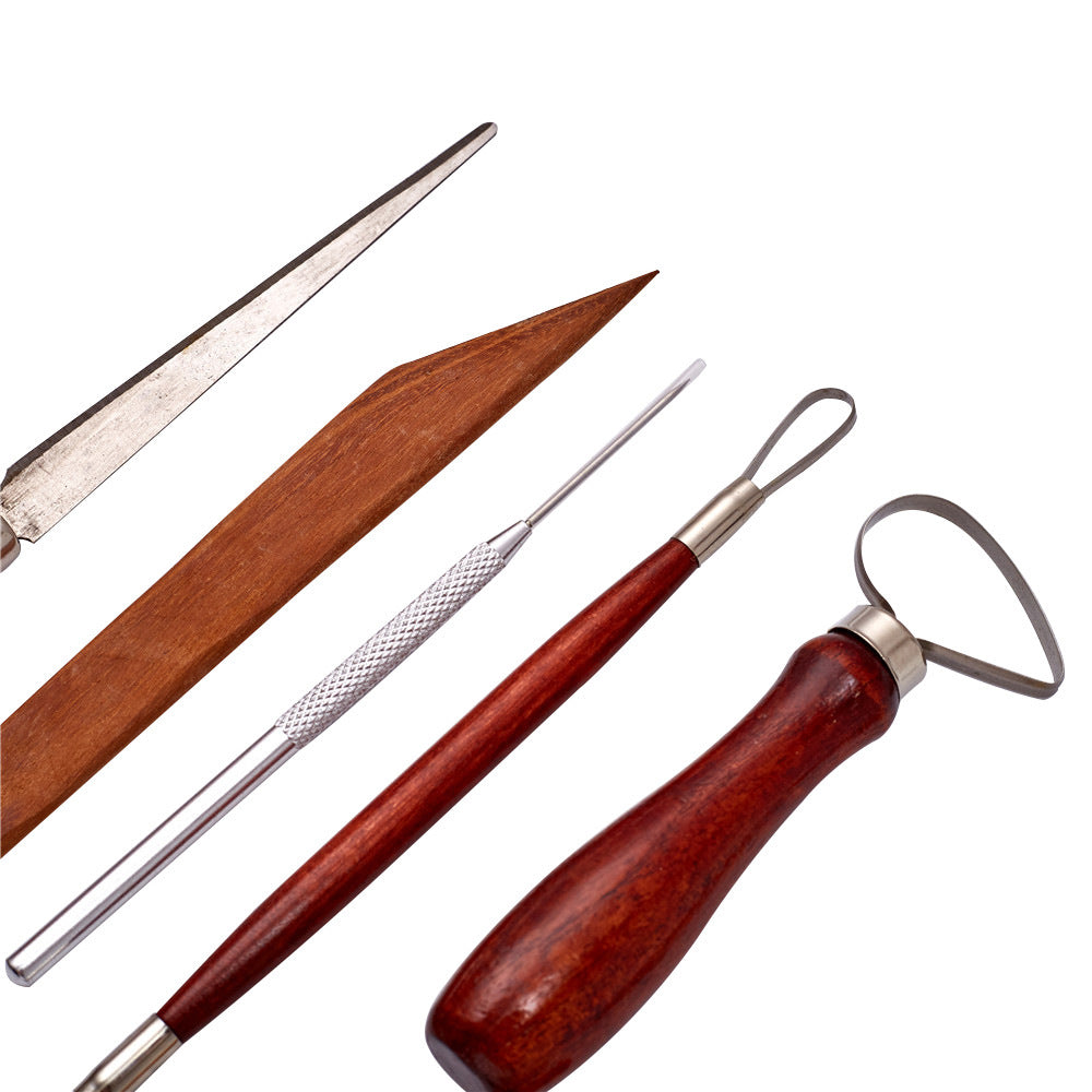 Keramik Konsttillbehör - 9 Delar Set