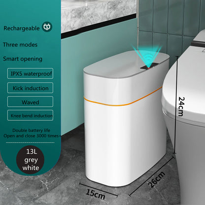 Smart Automatisk Soptunna med Lock