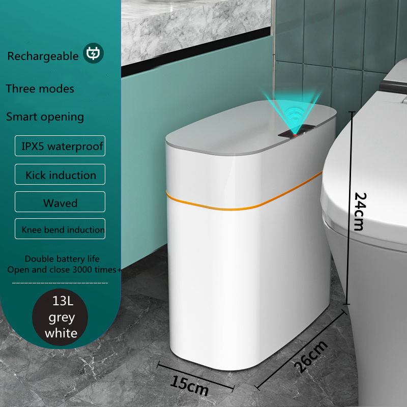 Smart Automatisk Soptunna med Lock