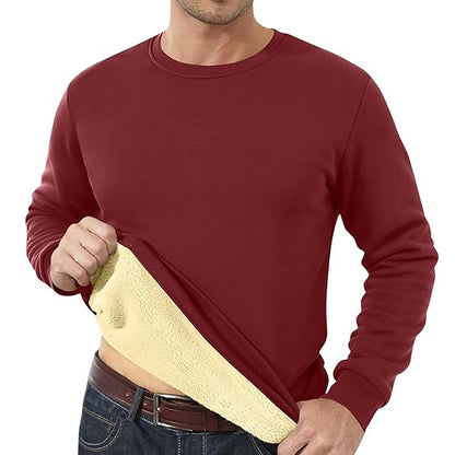 Fleece-lined Padded Sweater