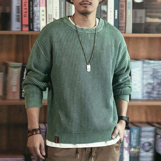 GelanluStudio Stickad Sweatshirt