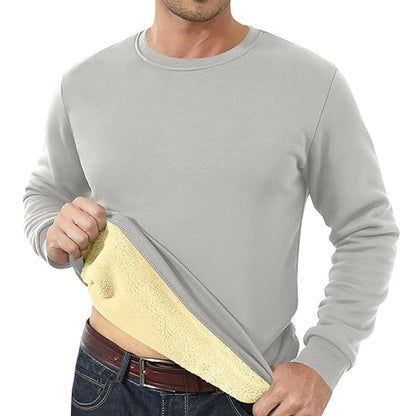 Fleece-lined Padded Sweater