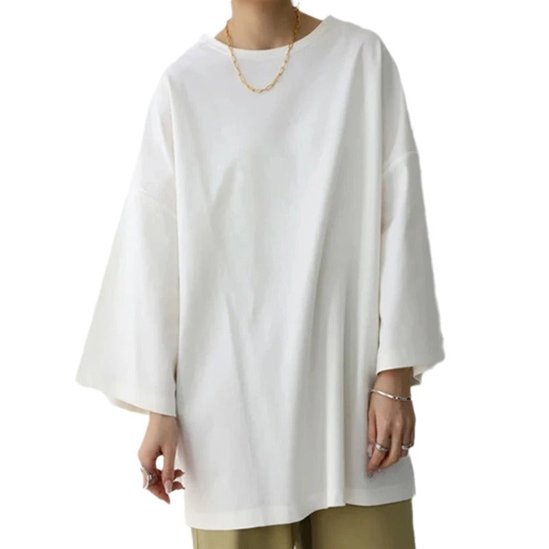 Solid Enfärgad Crew Neck