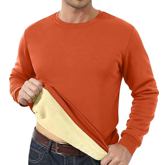Fleece-lined Padded Sweater