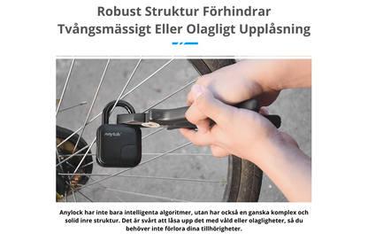 ANYTEK L3 Waterproof Fingerprint Padlock