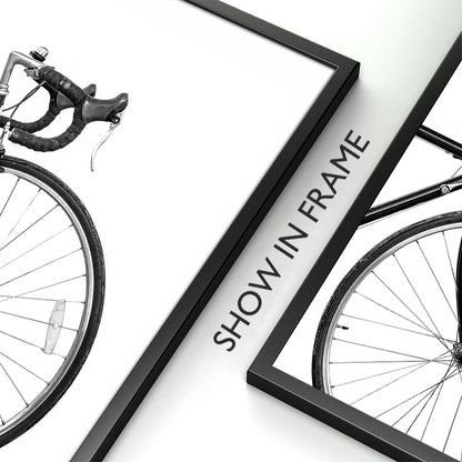 Poster | Delad Cykel - Olika storlekar