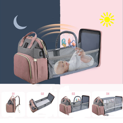 Skötväska/Ryggsäck med Skötbord