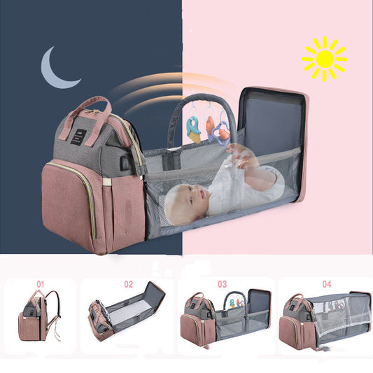 Skötväska/Ryggsäck med Skötbord