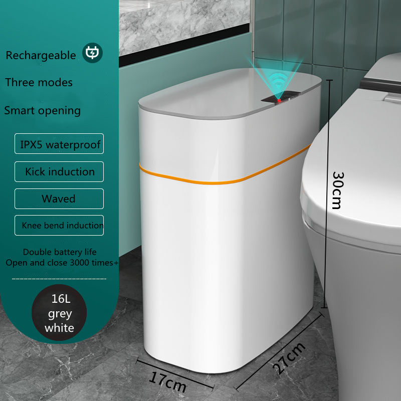 Smart Automatisk Soptunna med Lock