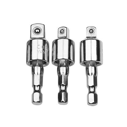 Universal 1/4" hex adapter - 1/2" 1/4" 3/8"