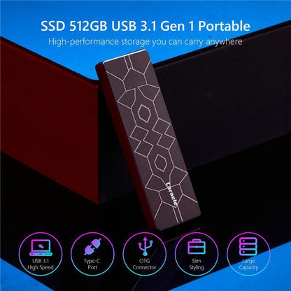 Caraele - SSD Hårddisk Ultratunn Modell