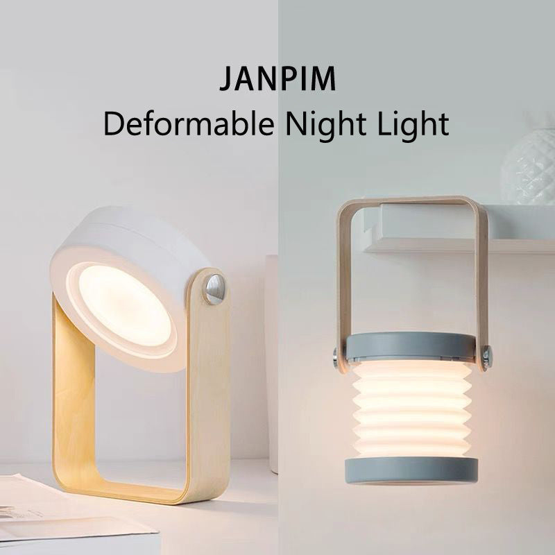 Ihopfällbar Lampa med hänge - Uppladdningsbar