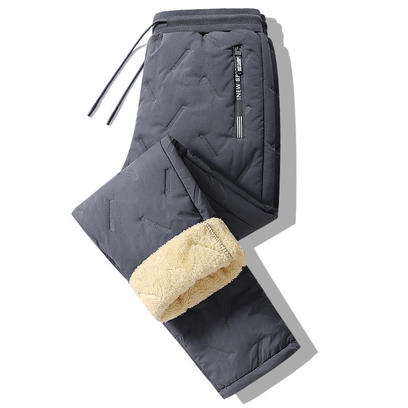 Fleece mjukisbyxa lammull, vattentät vindtät