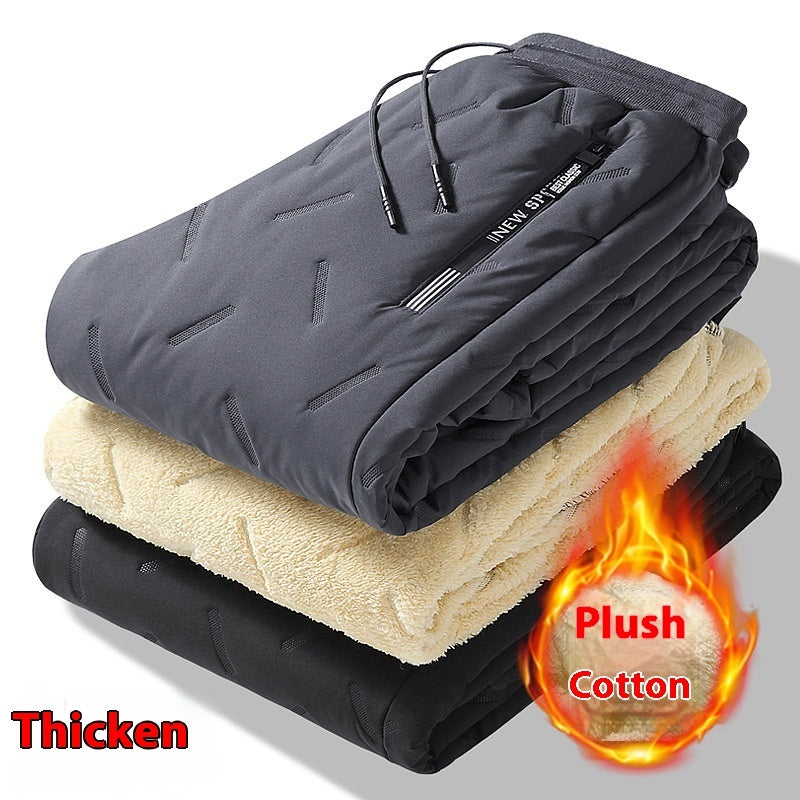 Fleece mjukisbyxa lammull, vattentät vindtät