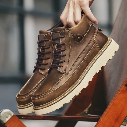 Retro Platform Low Martin Boots - Men's