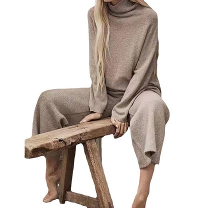 Byxor Vida, Högkrage Casual tvådelad uppsättning