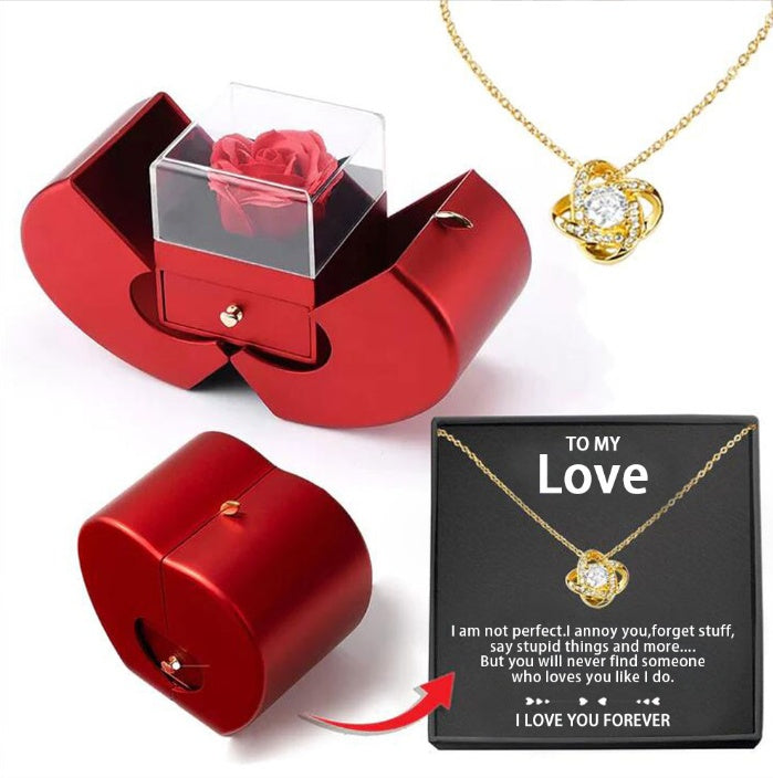 Evighetsros med Halsband
