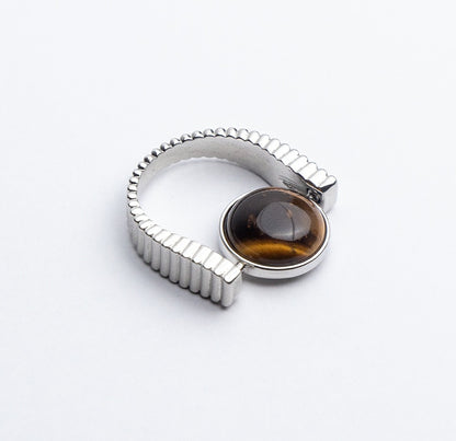 Fidget Spinner Ring - Natursten