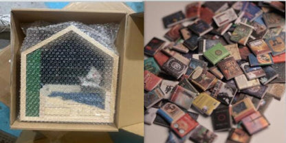 Kreativ Antik Liten Bokhylla-Sortera själv, DIY