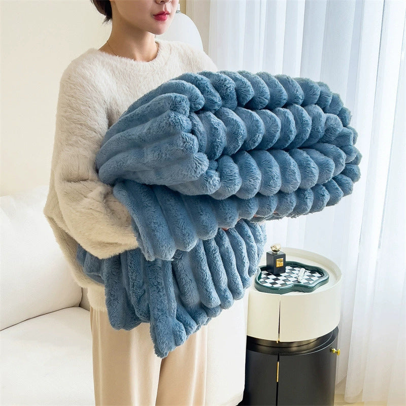 Soft Wind Bubble Velvet - Pälsfilt