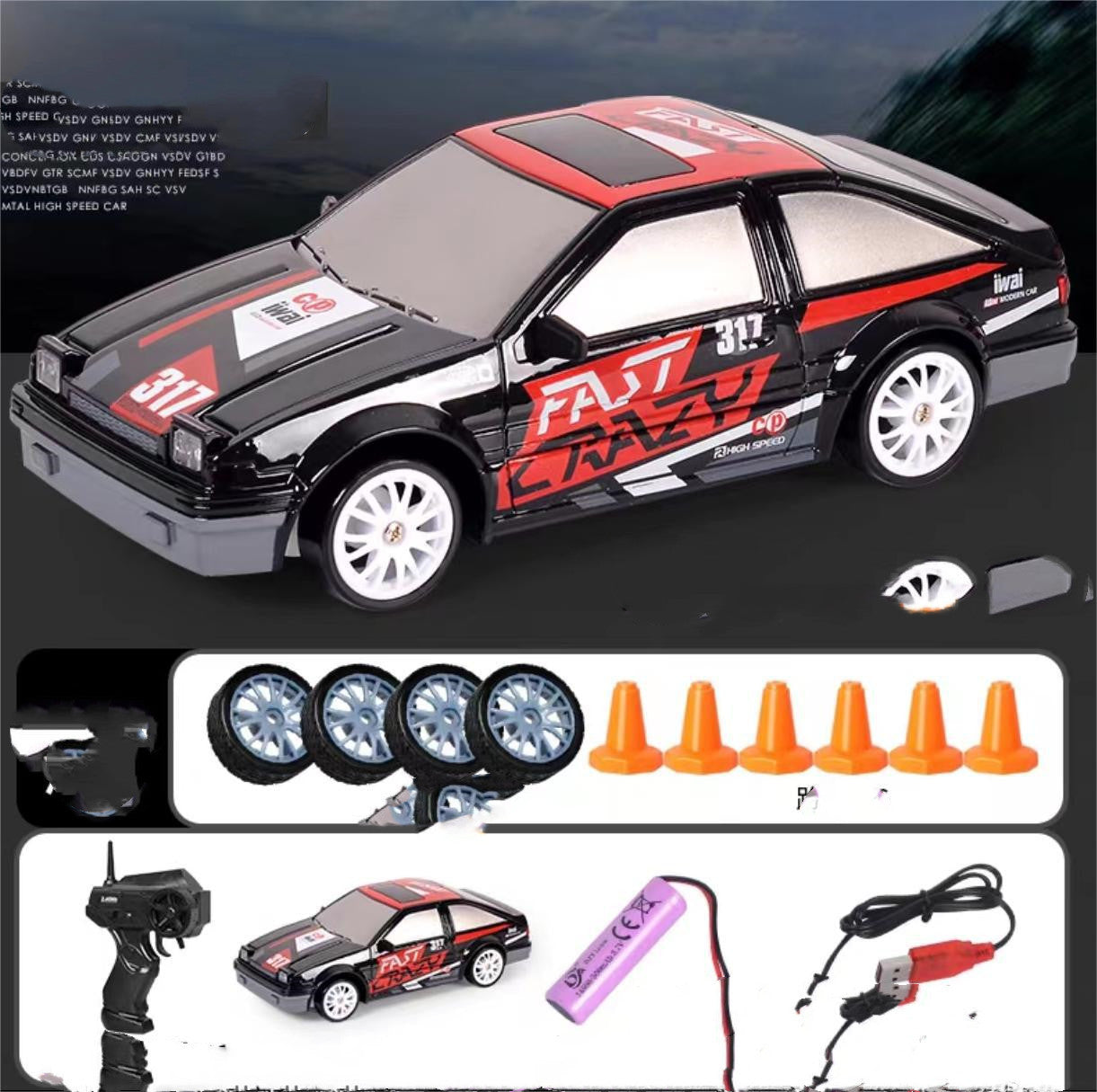 RC Driftbilar 4WD 1:24 - Olika modeller 2.4Ghz