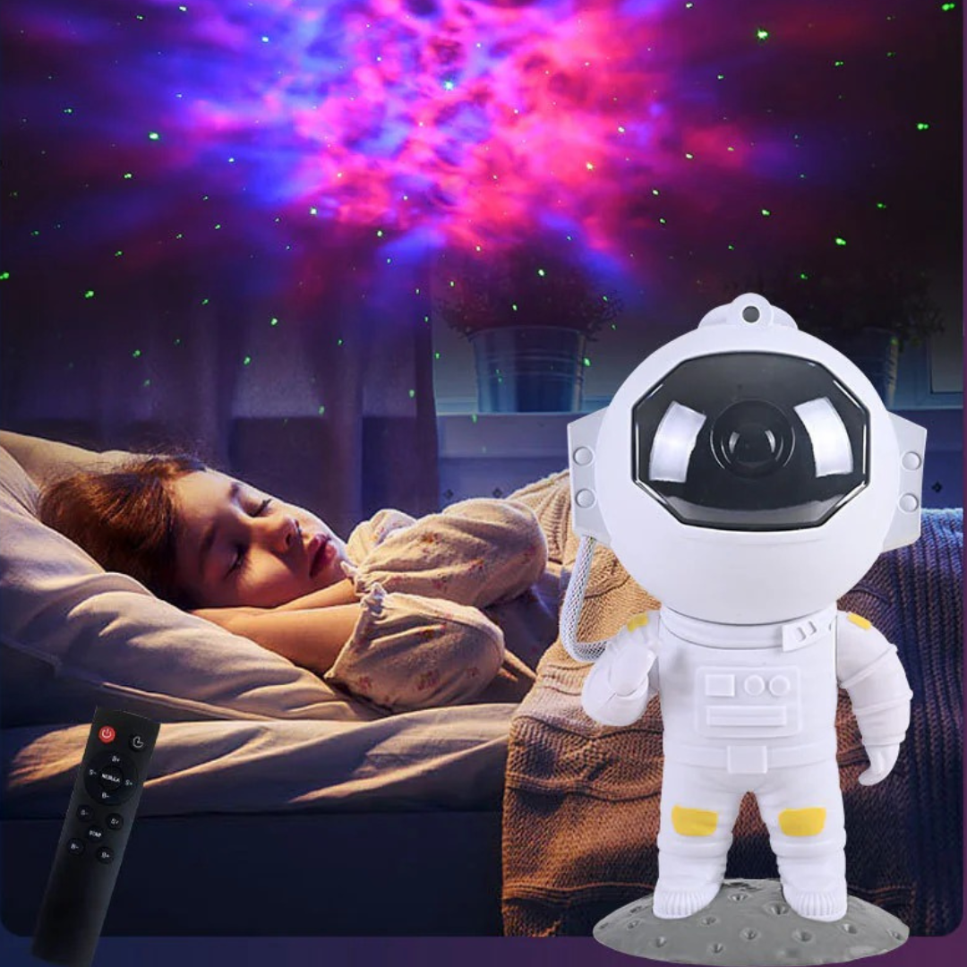 Astronaut Stjärnljusprojektor Nattlampa