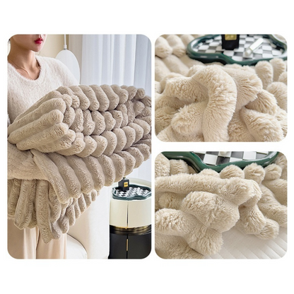 Soft Wind Bubble Velvet - Pälsfilt