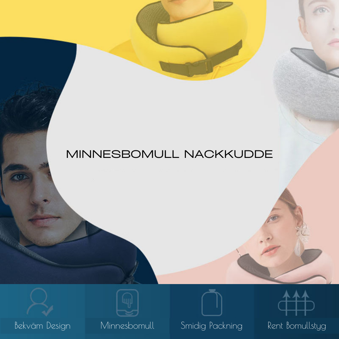 Rese Nackkudde - Minnesbomull