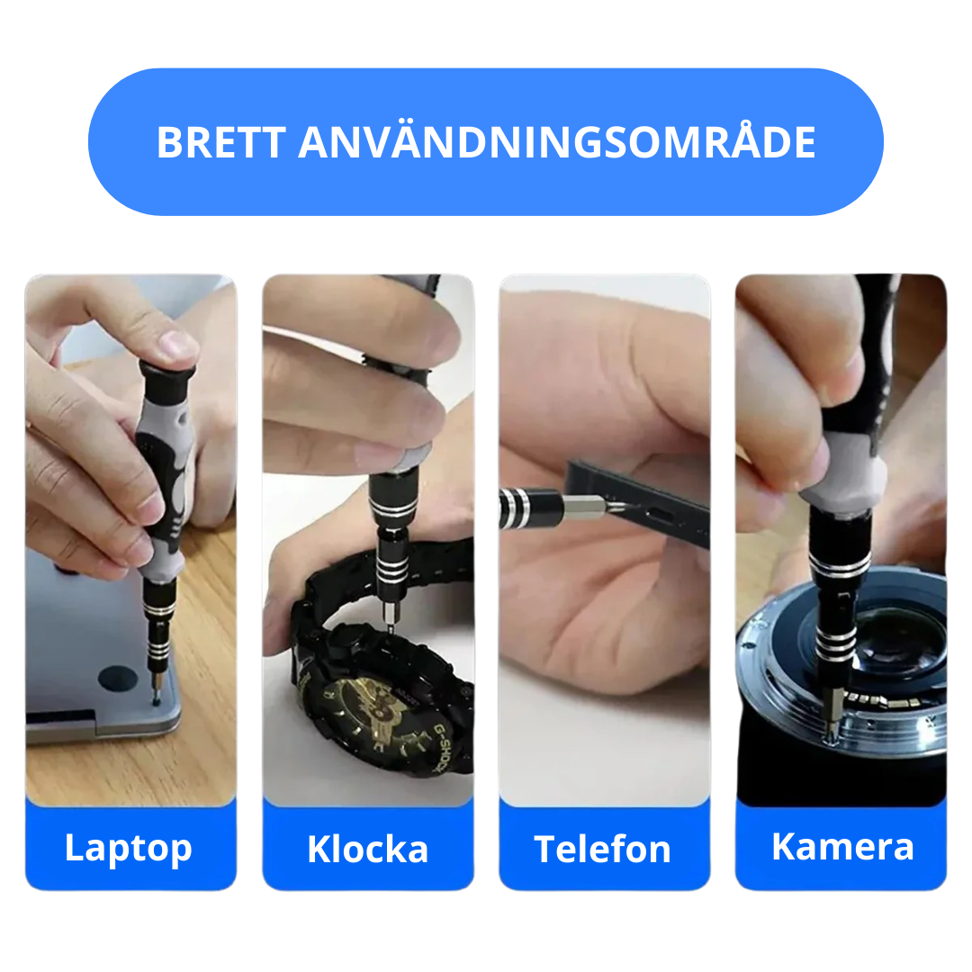 115 i 1 Precision Skruvmejsel Set